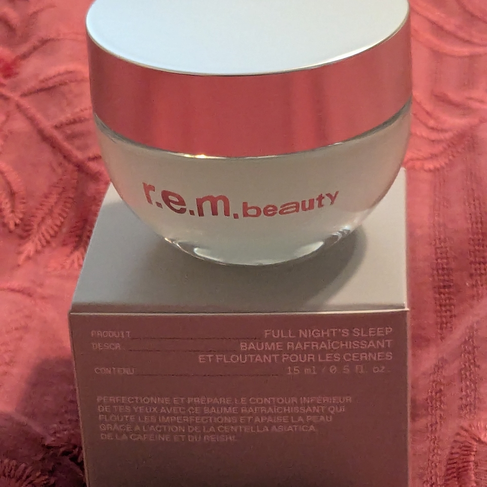 Eye Balm Full Night's Sleep r.e.m. Beauty REM Beauty - 0.5 oz Full Size - NIB